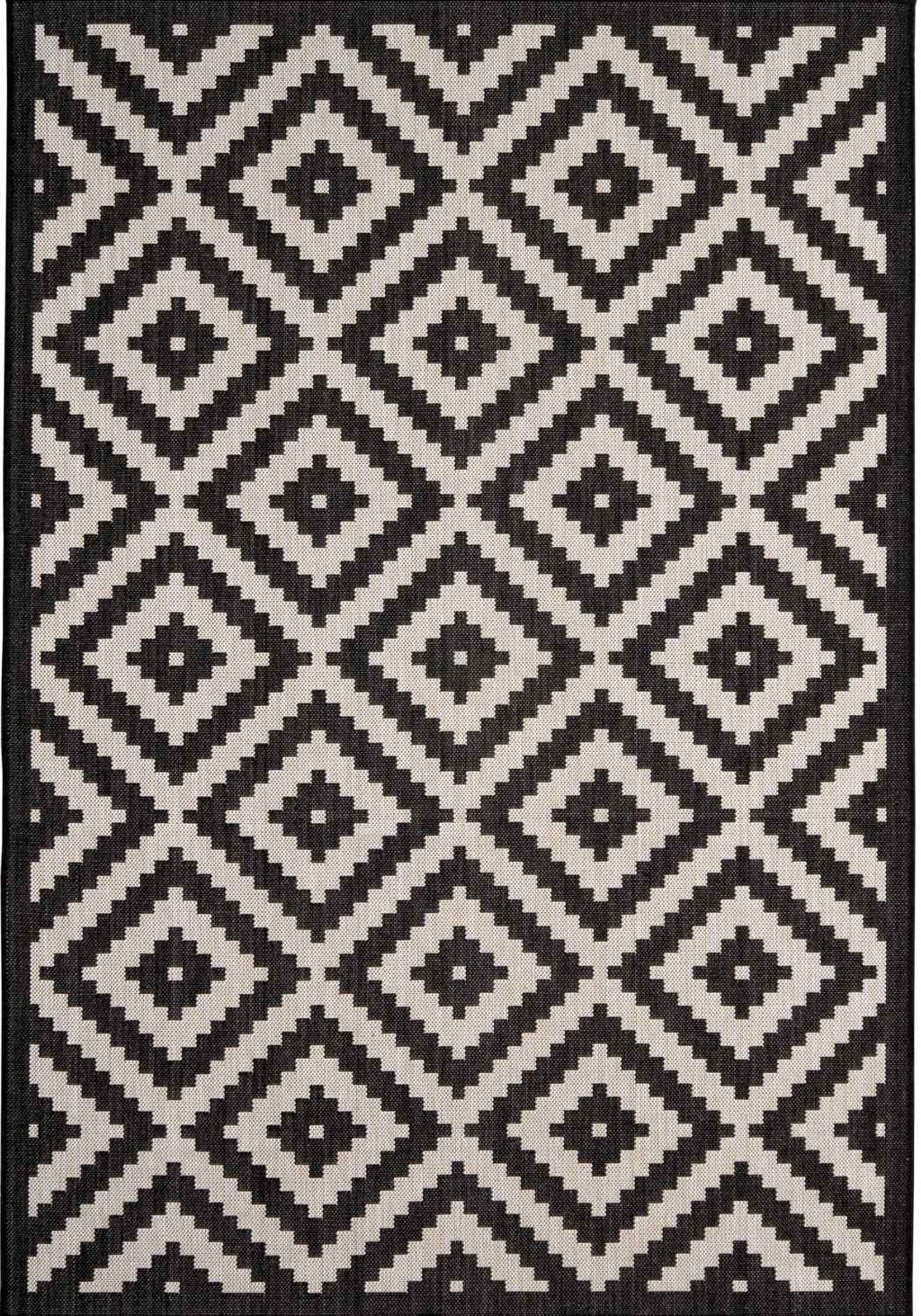 Ecology Outdoor Rug Black | 100bl