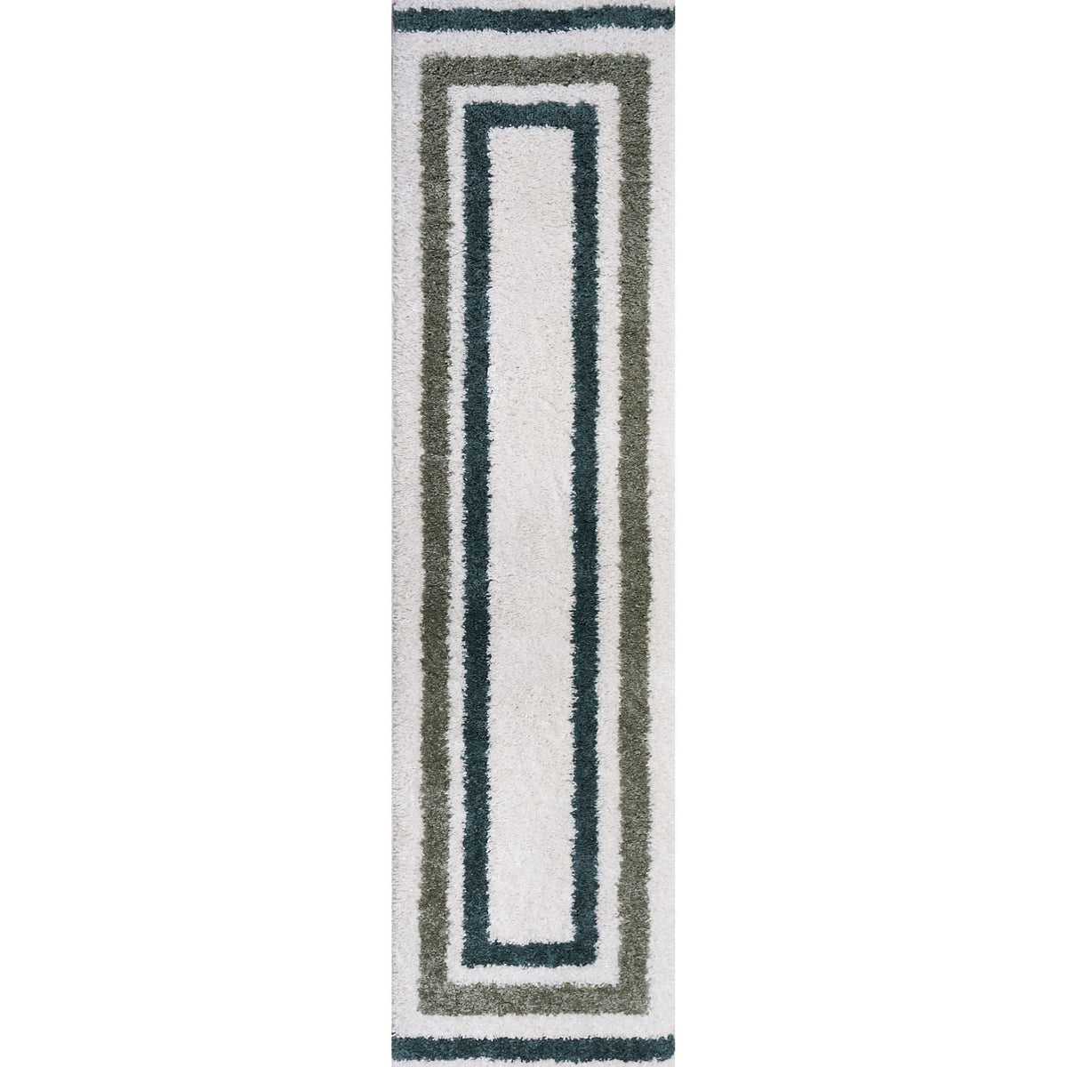 Moodi Shaggy Green Marina Rug