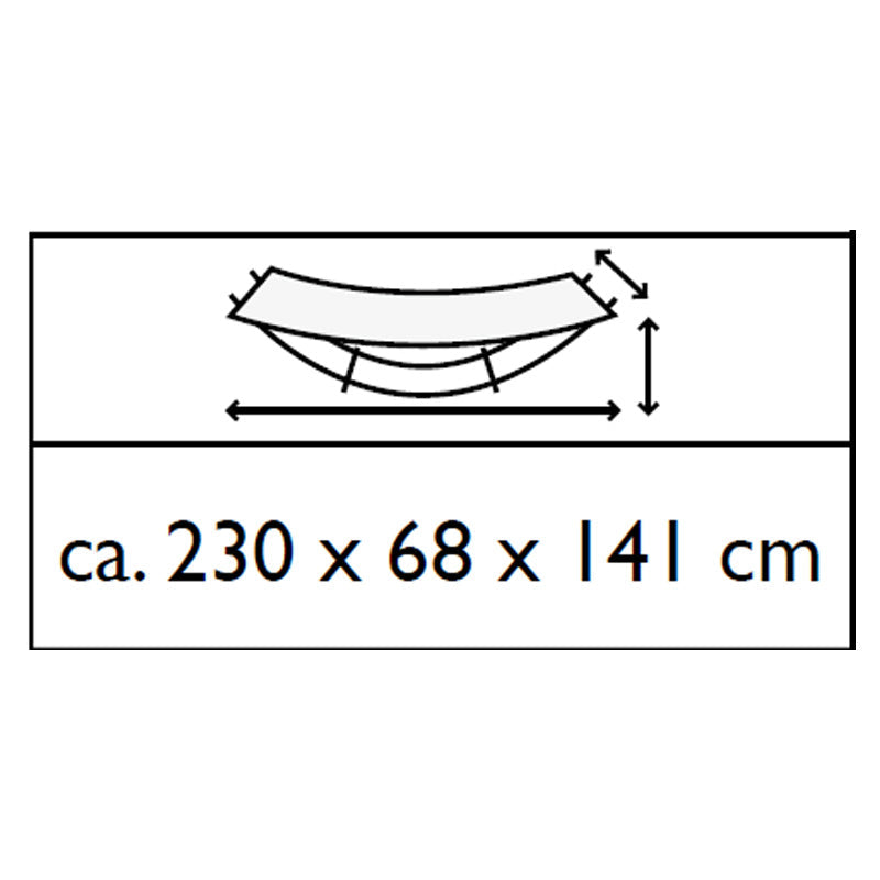 Lounge Bed - Anthracite